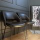 Pair of vintage 1970s armchairs/chairs in Italian Saarinen style.