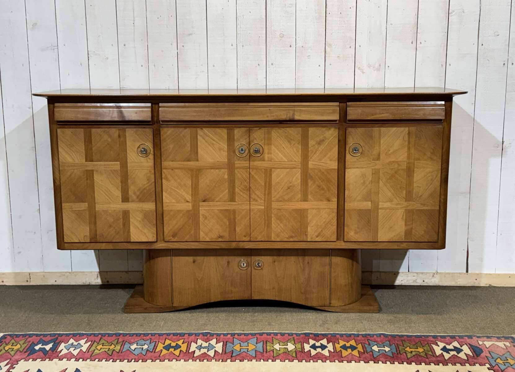 Art Deco enfilade signed Jorj Rual (1901-1986) dated 1935