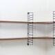 Corner wall shelf Tomado in teak wood
