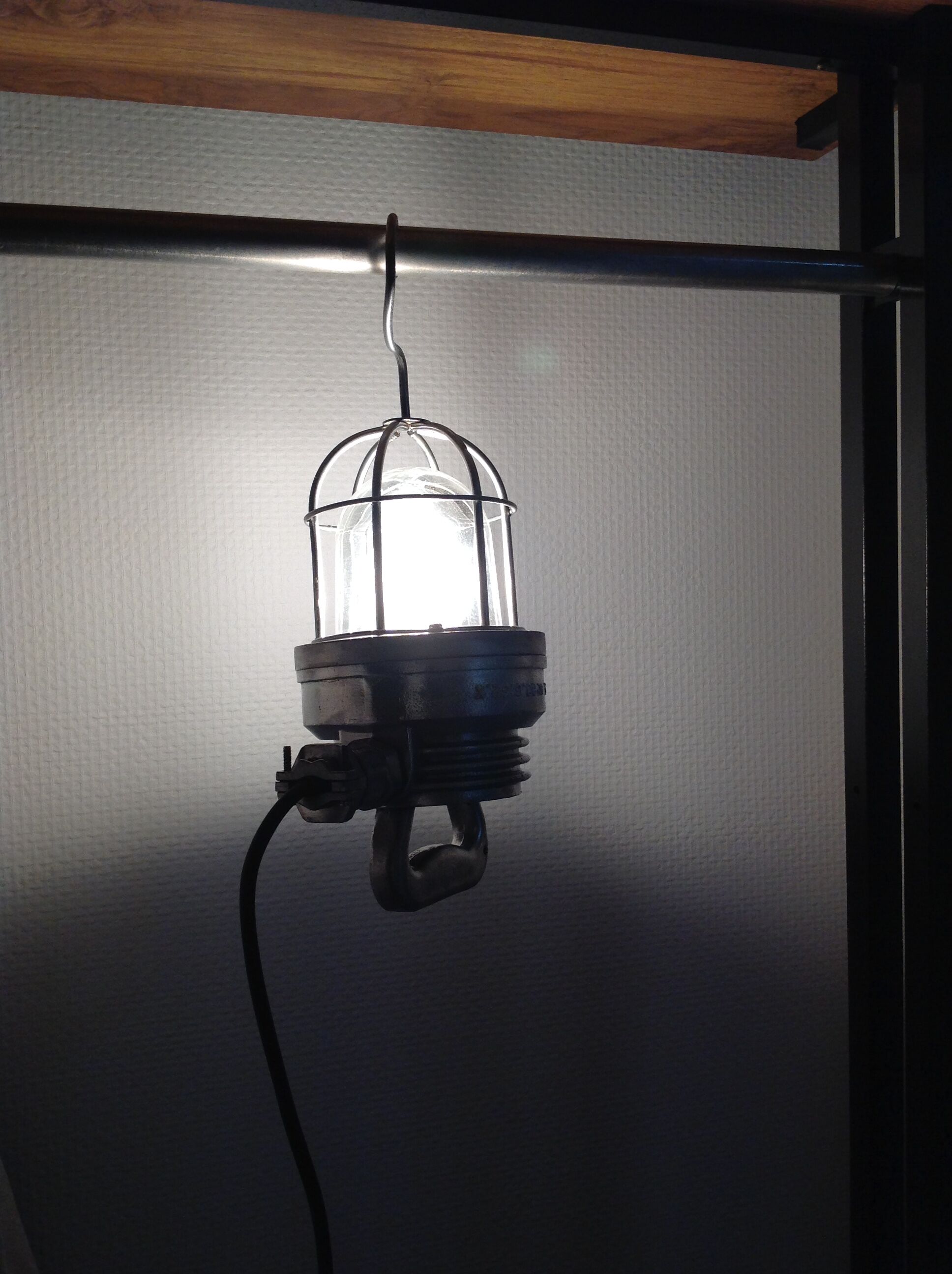 Legrand workshop walkman in industrial style aluminum