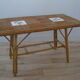 Rattan coffee table