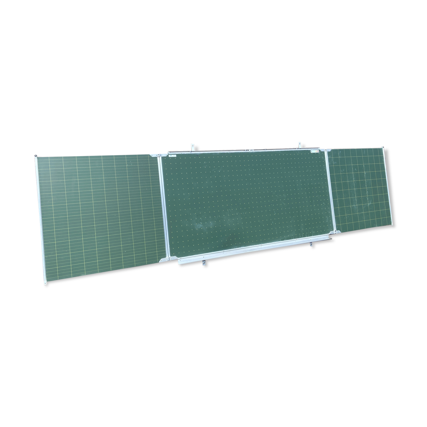 School painting triptych vintage restaurant bar