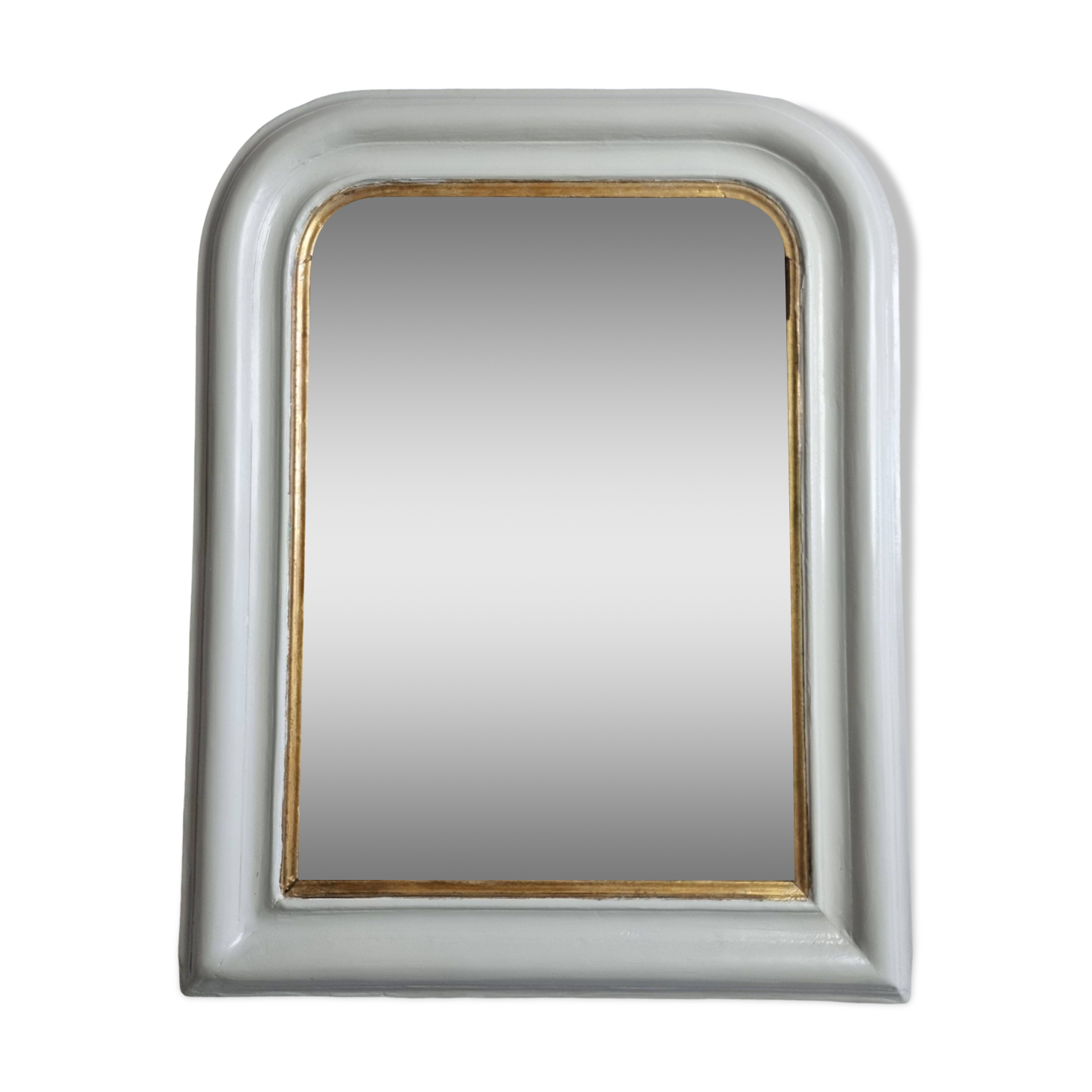 Vintage Louis Philippe style table mirror 54 cm x 42 cm