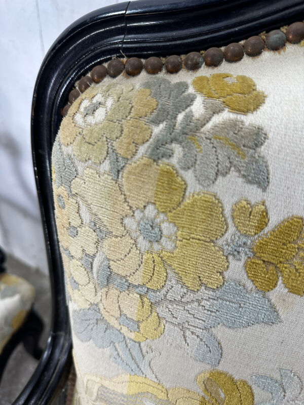 Paire de Fauteuils Cabriolets Louis XV