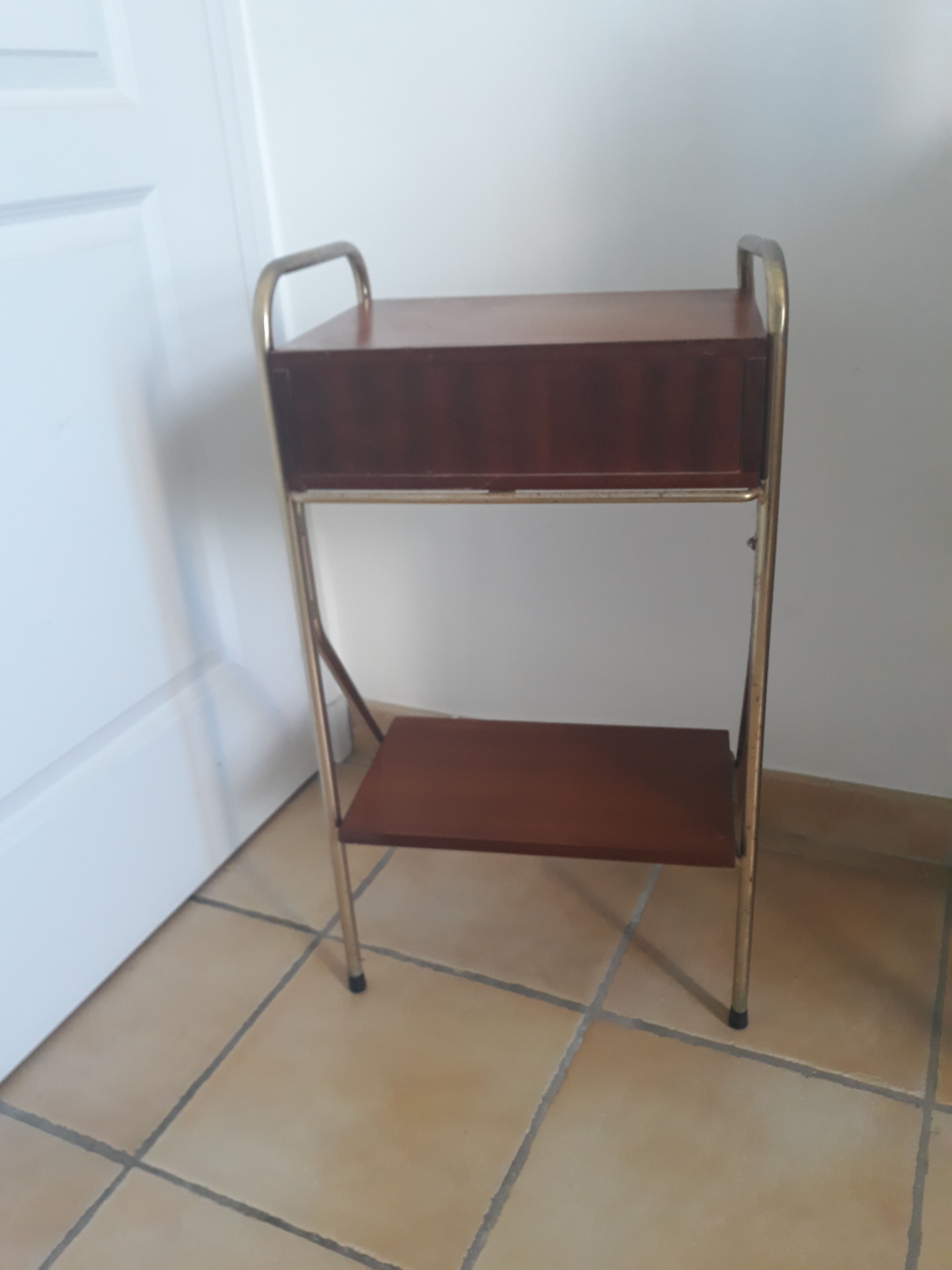 Vintage bedside table
