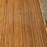 Dining table and 4 wicker chairs set