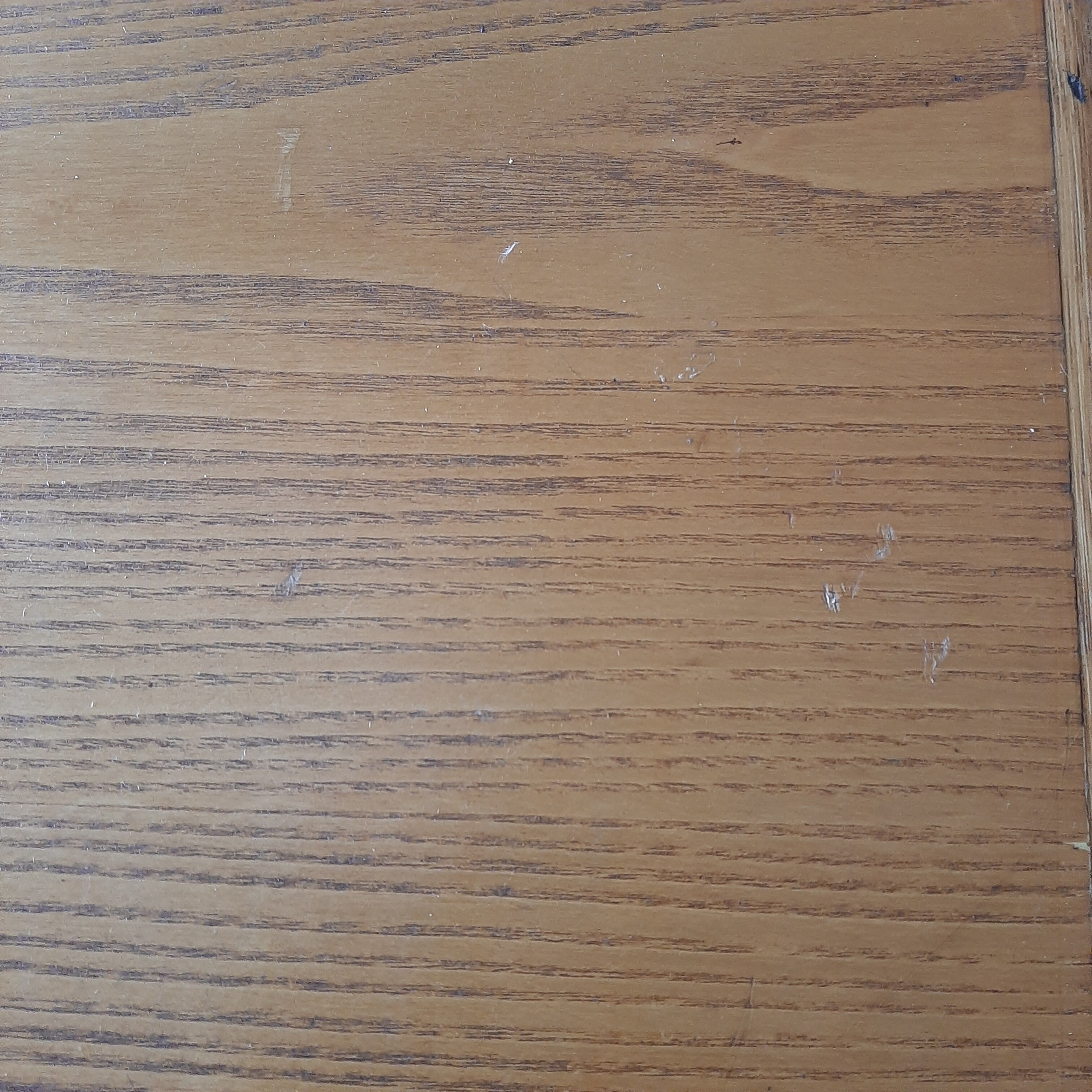 Desk rattan & vintage wood two drawers