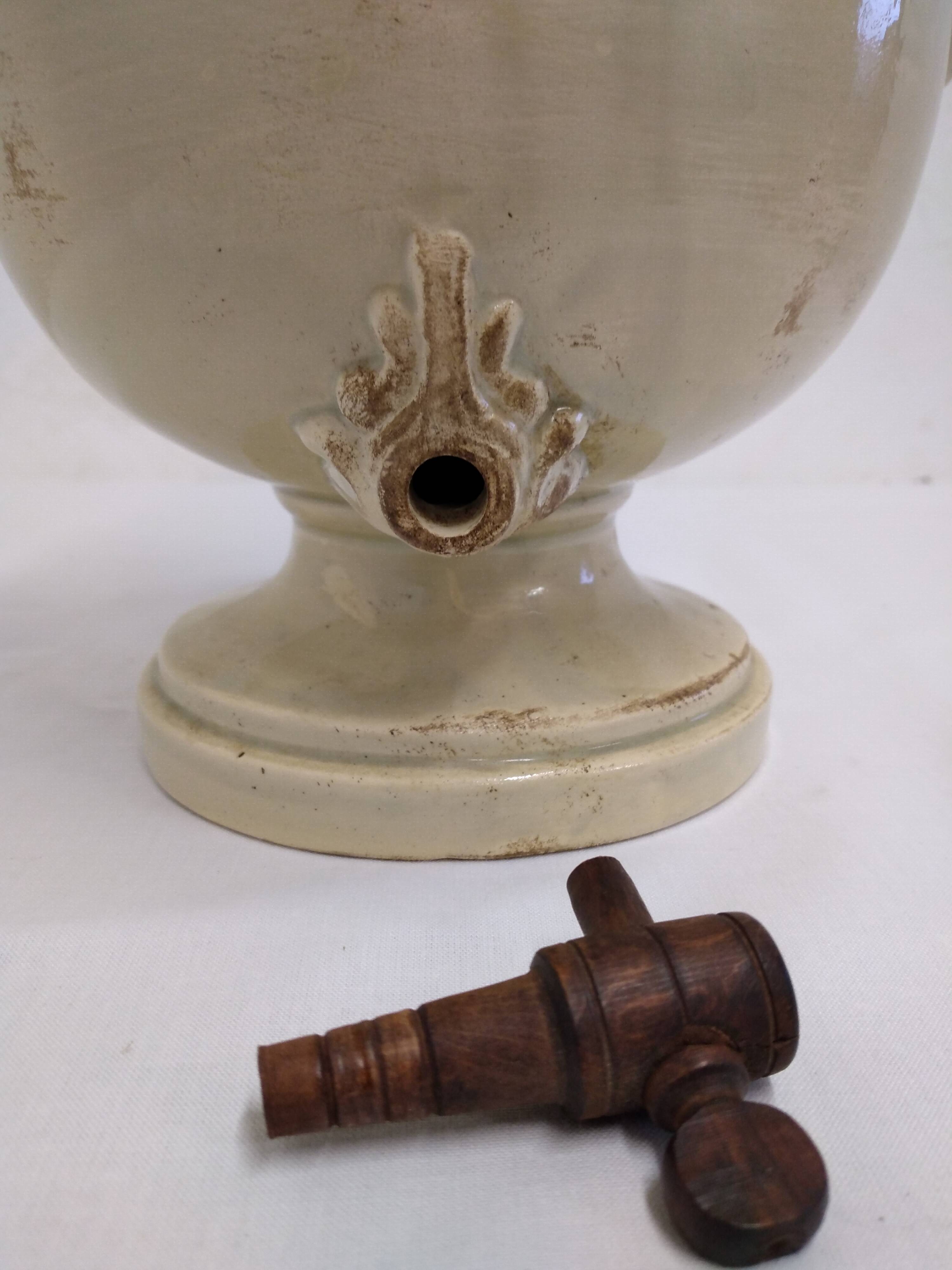 Old stoneware vinegar maker