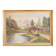 Painting „The Chalet at the Mountain Stream”, Scandinavian design, 1970s