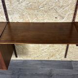 60s 70s teak wall shelf Wall Unit Kai Kristiansen for FM Møbler Denmark