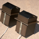 Pair of Staff Leuchten wall light 70s, metal spots to re-emcast