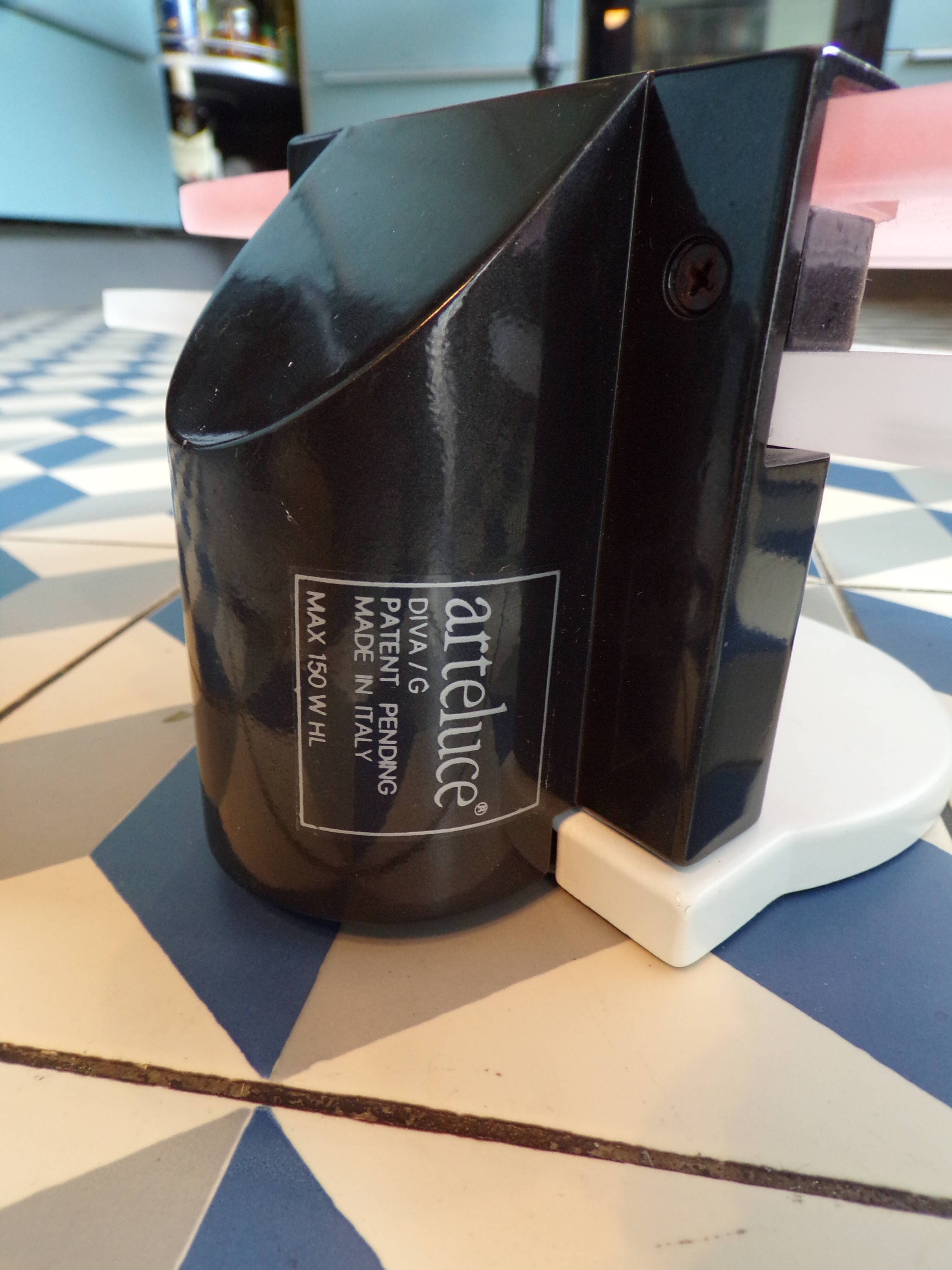 Pair of Diva wall lights by Ezio Didone for Arteluce