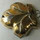 Old cut/flat ivy leaf shape/vine, silver metal, WMF