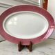 Raspberry pink oval dish 20-30s
