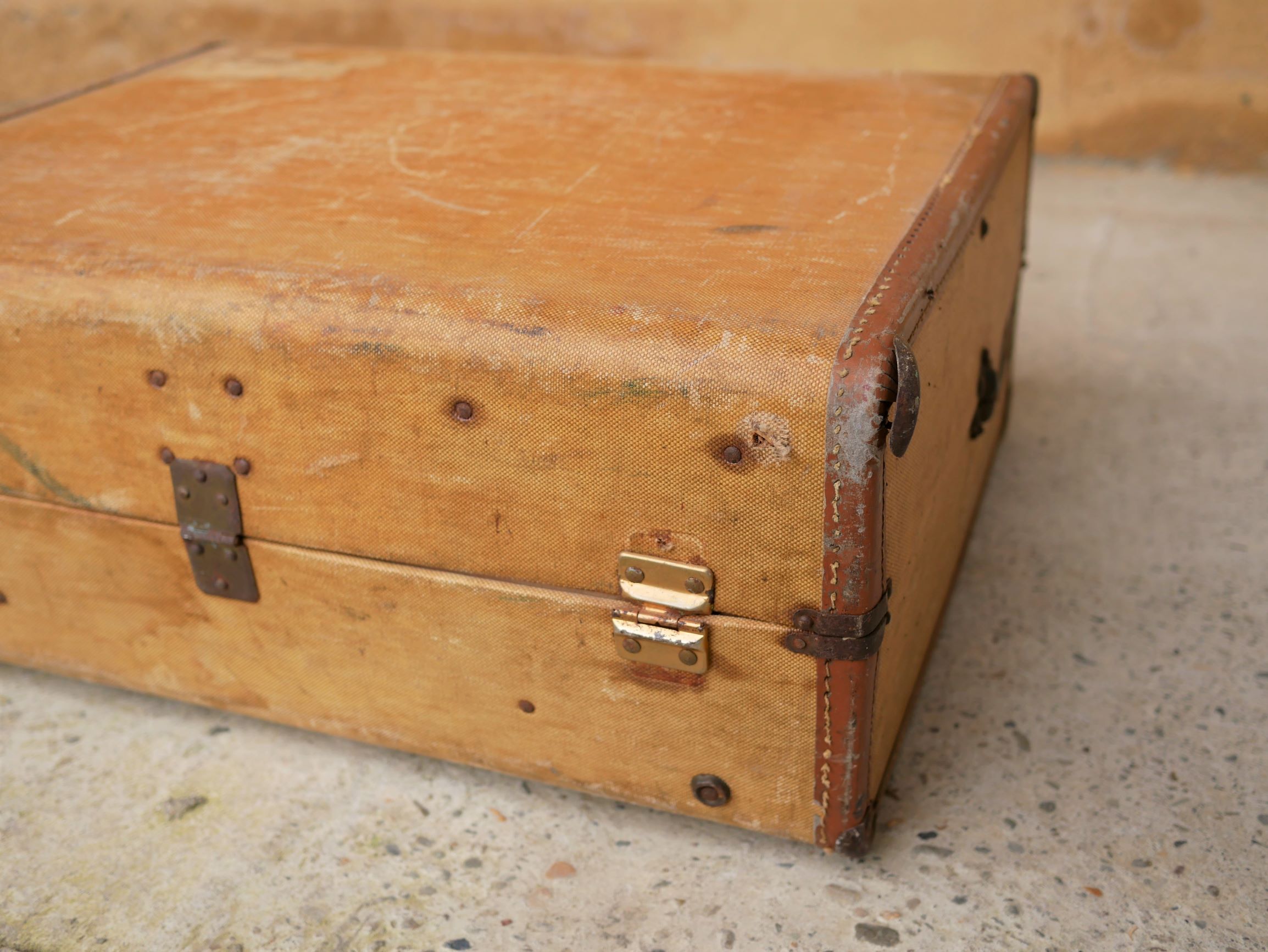 Yellow vintage case