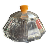 Imposant biscuitier Baccarat et Ravinet d’Enfert