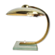 1930s art deco bauhaus brass desk lamp