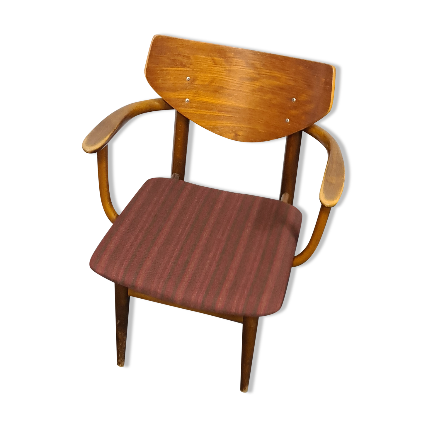 Vintage wooden cafe  dining chair