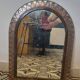 Copper mirror, Morocco from 1970 (59x43cm)