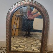 Copper mirror, Morocco from 1970 (59x43cm)