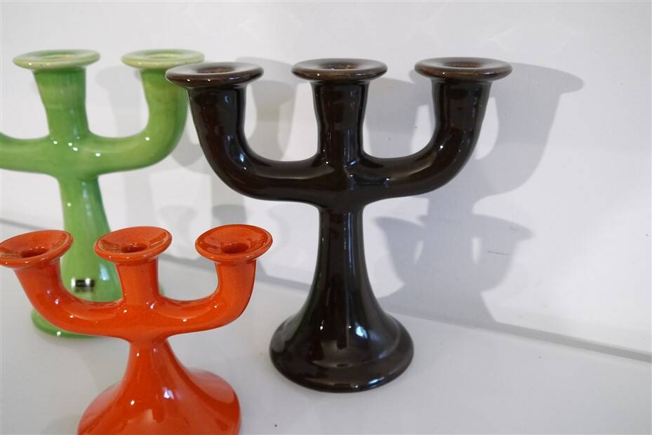 Set of candle holders from Guldkroken 1970
