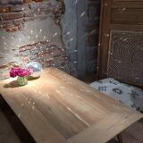 Very large teak coffee table