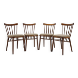 1960s Set of 4 Dining Chairs by Tatra, Czechoslovakia