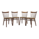 1960s Set of 4 Dining Chairs by Tatra, Czechoslovakia