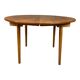 Hans J. Wegner round PP70 extendable dining table for Andreas Tuck, Denmark 1970