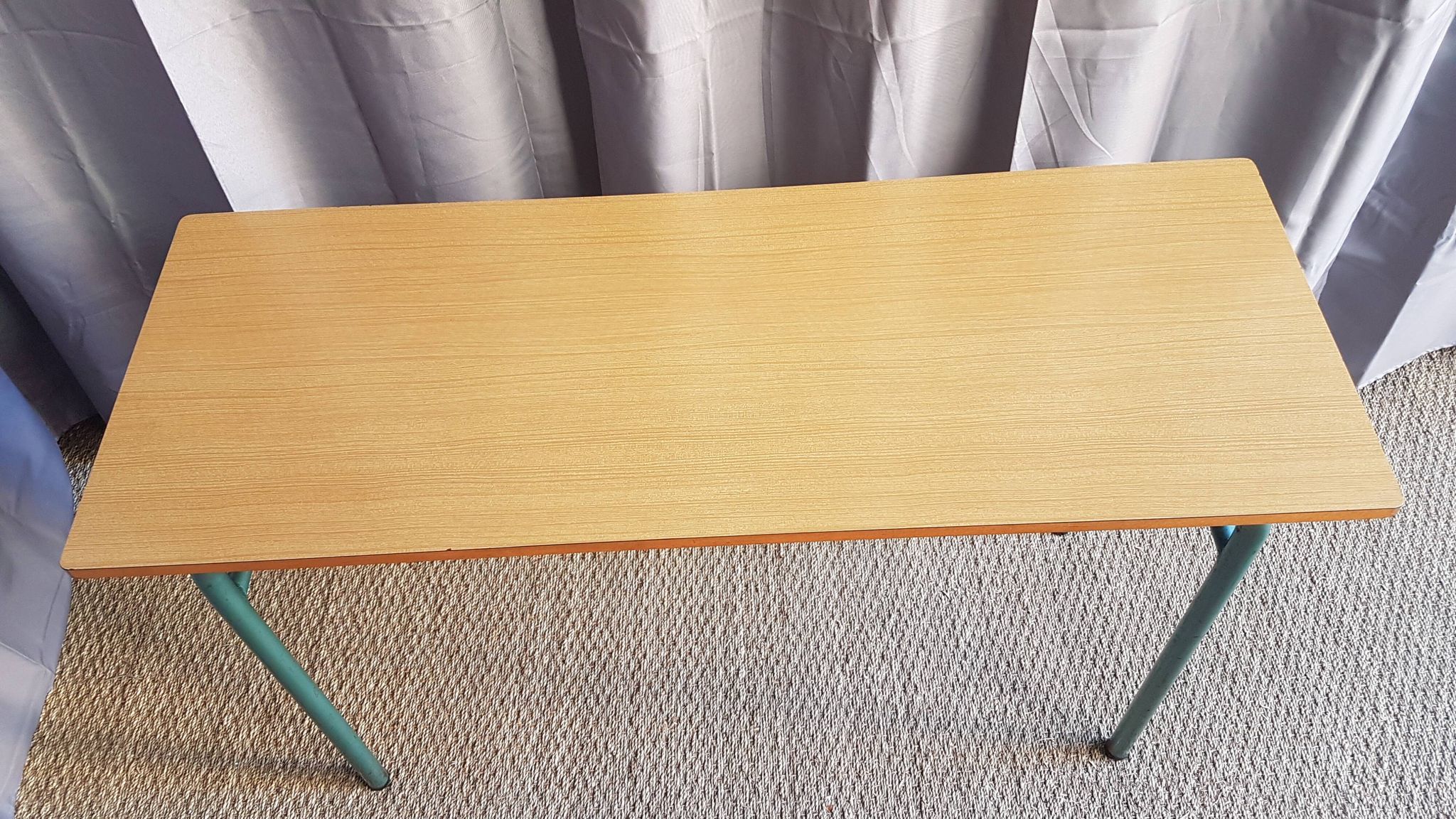 Bureau vintage à 2 casiers metal