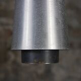 Trio of Raak steel pendant lights, 1960s