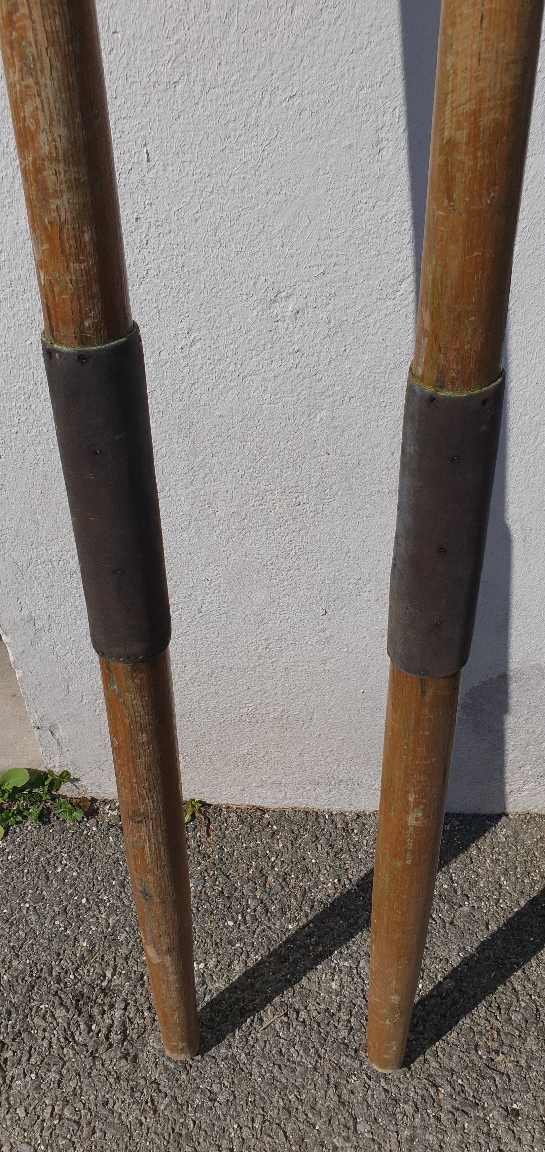 Pair of oars, early XXeme