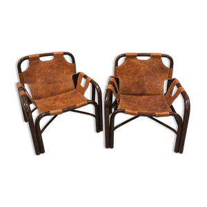 Paire de fauteuils Tito