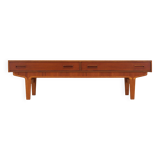 Buffet bas en teck, design danois, années 1960, production : Danemark
