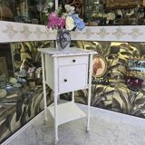 Metal bedside table