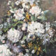Painting flower bouquet still life