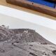 Ribeauvillé, Alsace, photo plate printed in 1942.