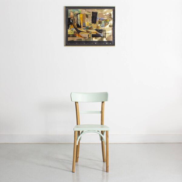 Chaise bistrot Baumann relookée