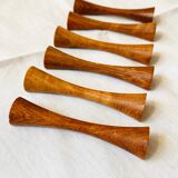 Michael Bloch Danish Teak Knife Holder