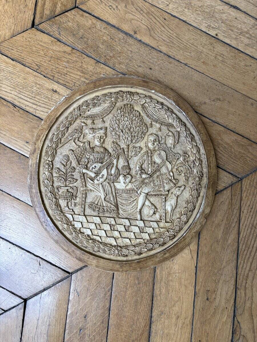 Decorative mould - gingerbread mould "Lute and Violin"