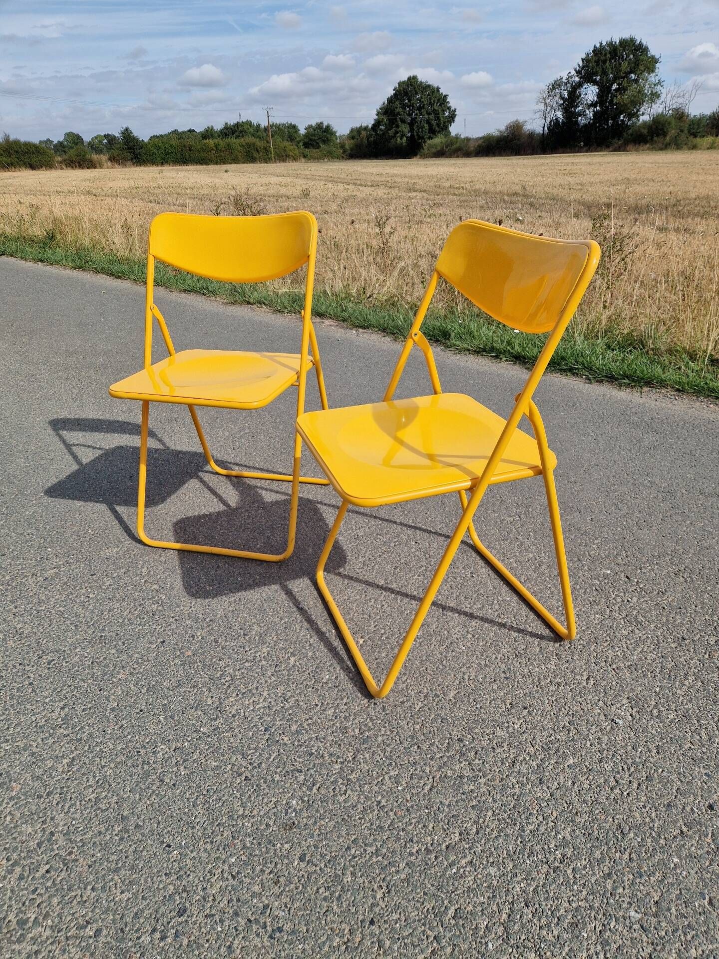Lot de 2 Chaises Pliantes Ted de Niels Gammelgaard
