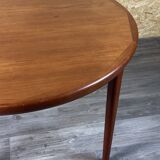 60s 70s Teak Dining Table Danish Modern Design Made in Denmark
