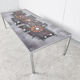 Vintage ceramic coffee table by Perignem, 1960s