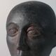 Rare buste en céramique de portrait Wunderkammer