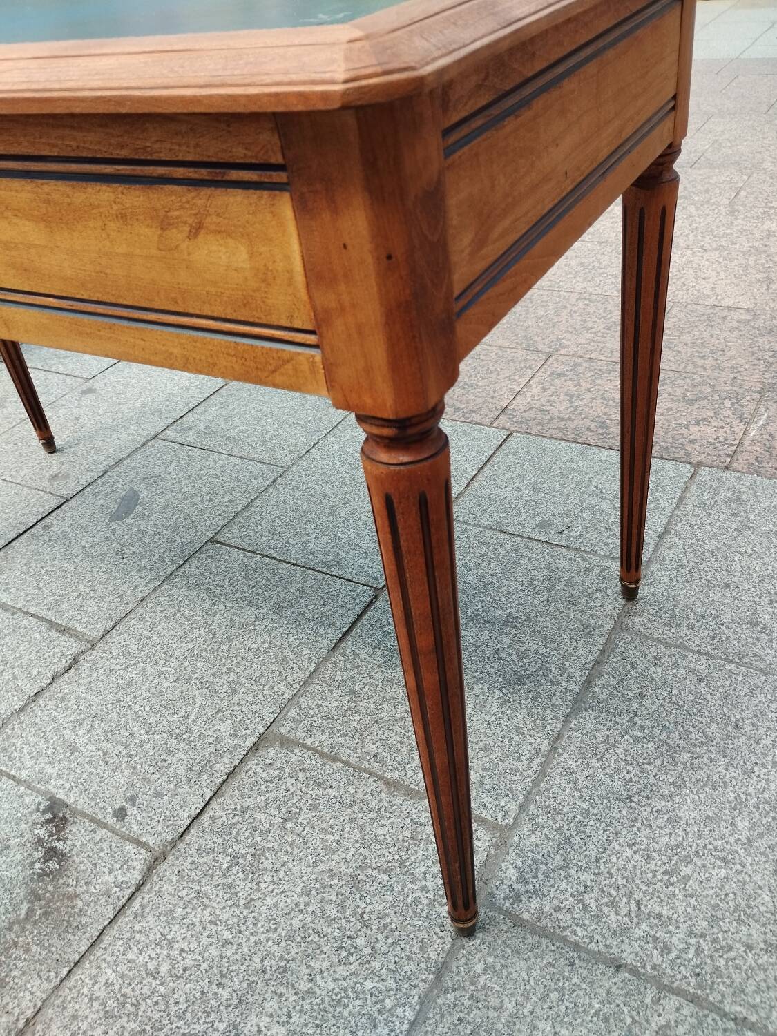 Old Louis XVI style flat desk