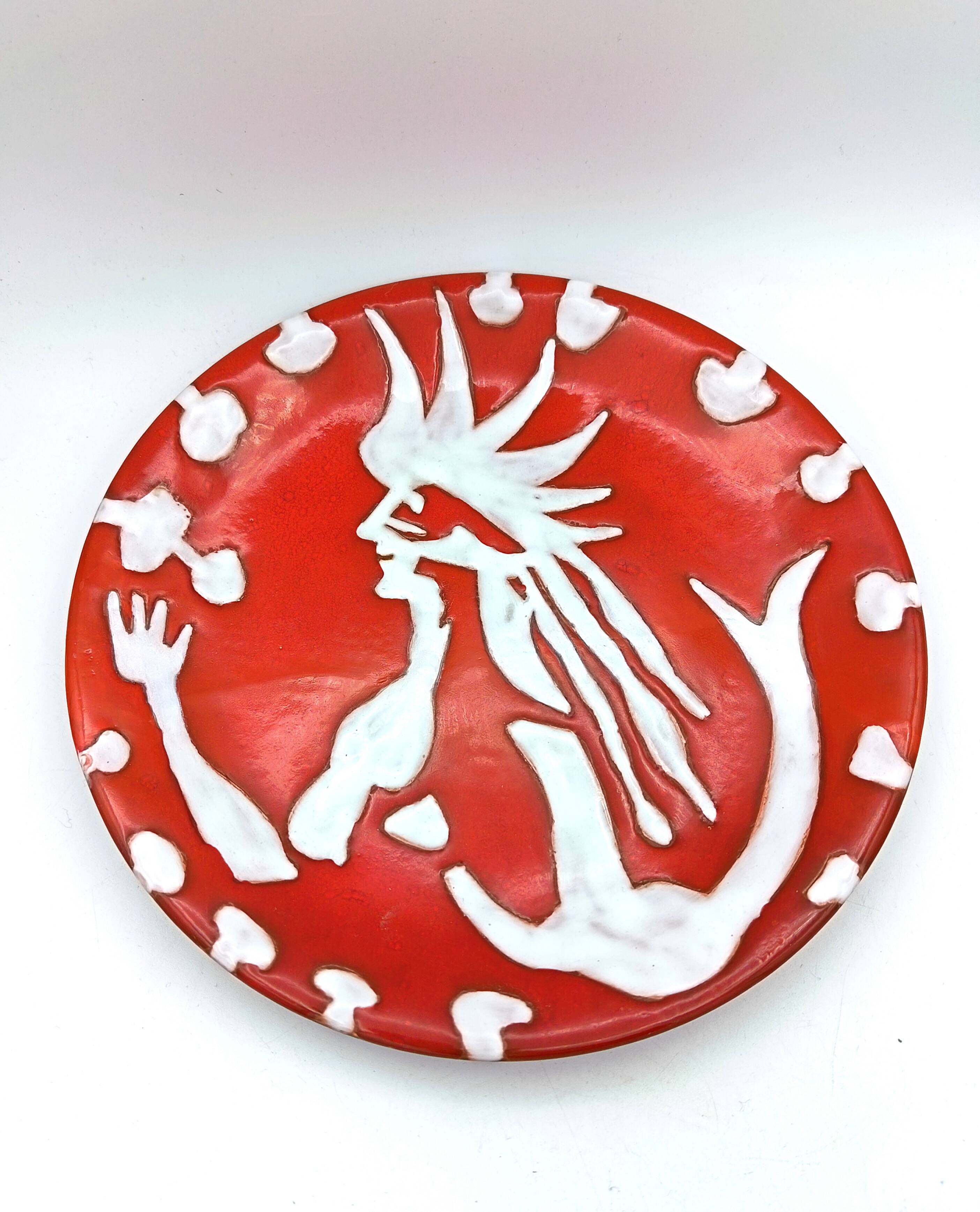 Ceramic plate by Jean Lurçat