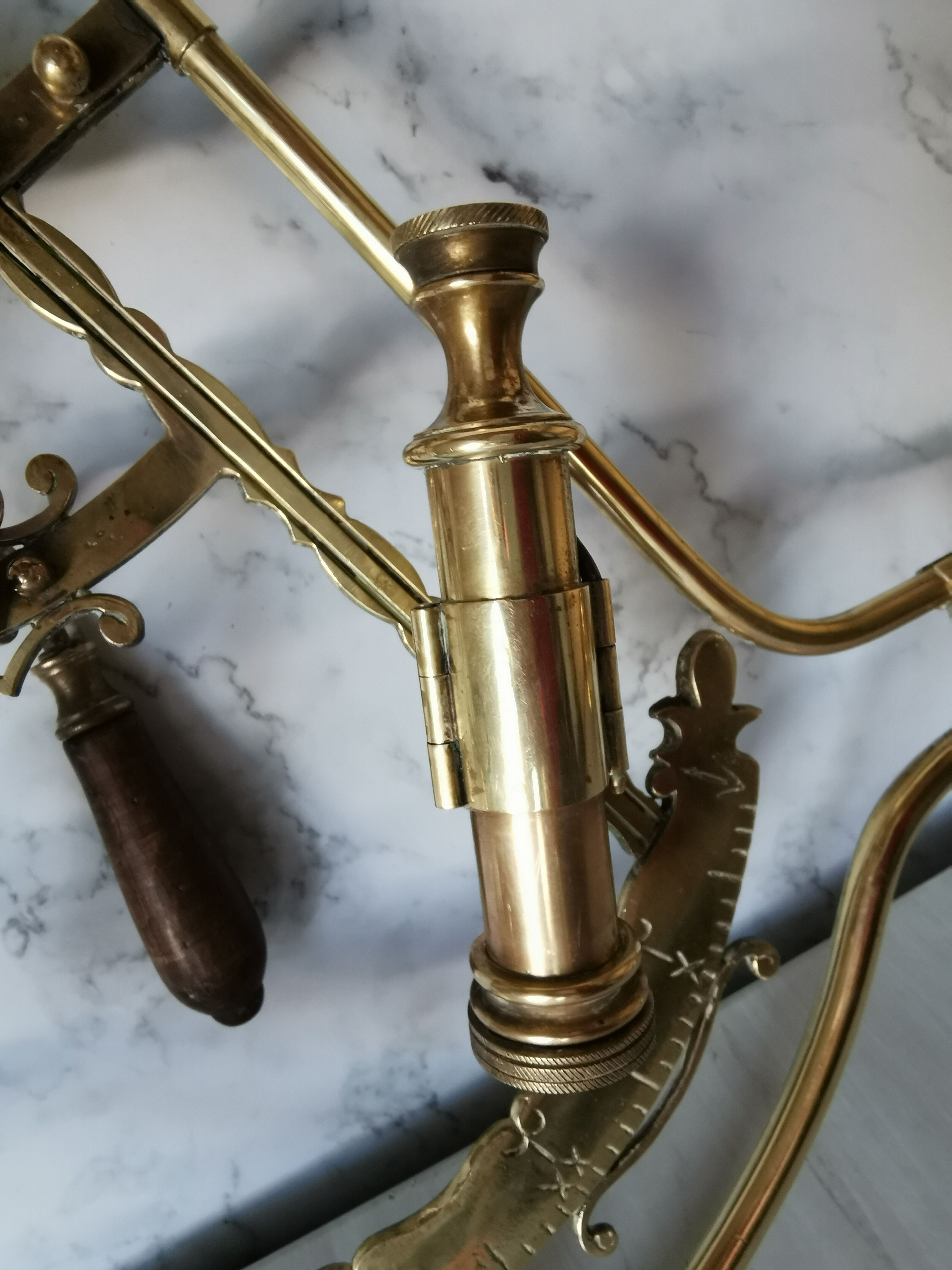 Brass billiard chandelier marine decoration