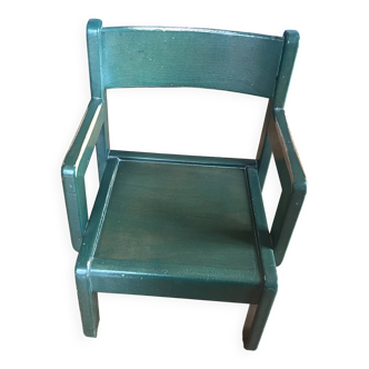 Wooden kindergarten chair