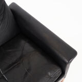 Fauteuil en cuir par Hans Olsen