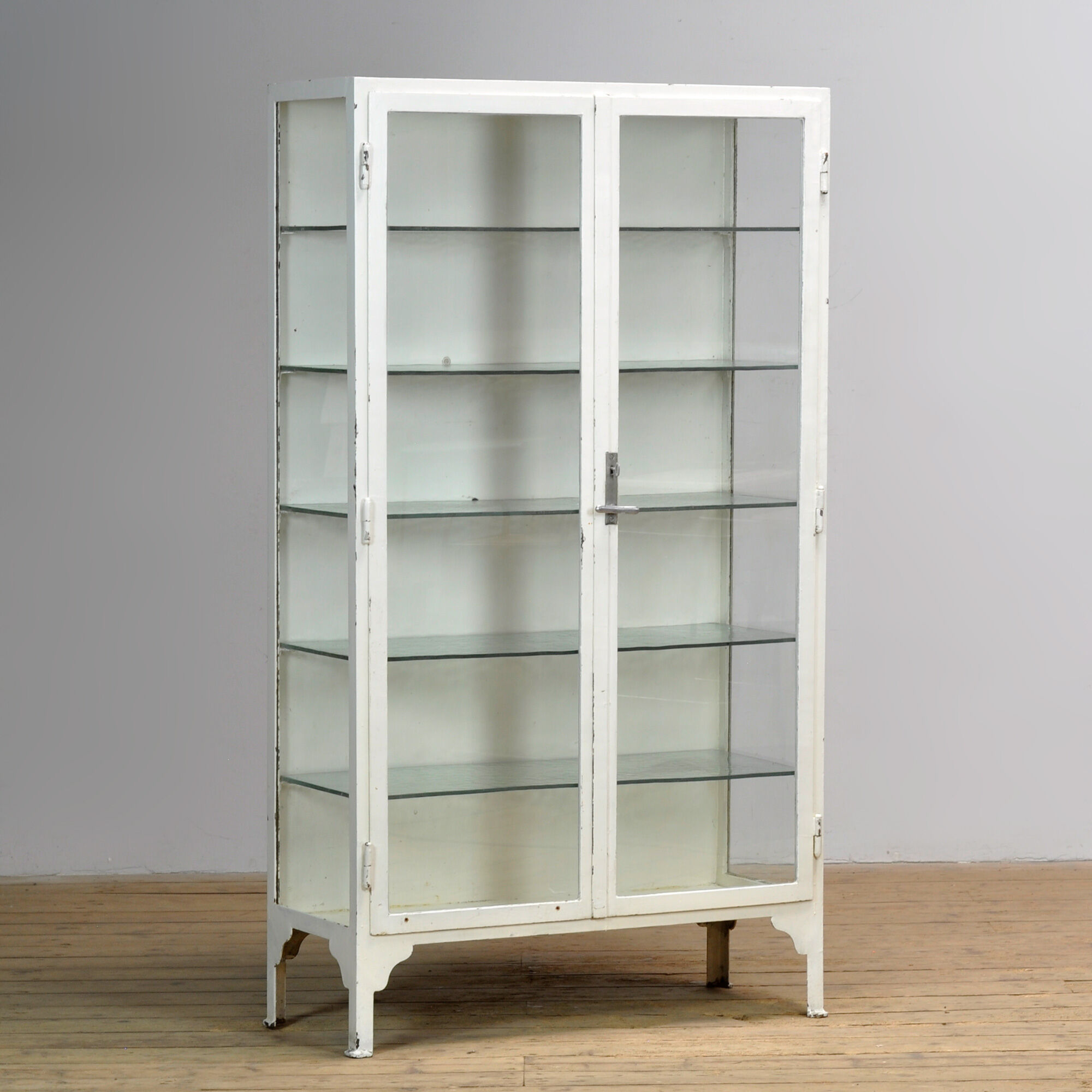 Iron medicine cabinet, 1930s